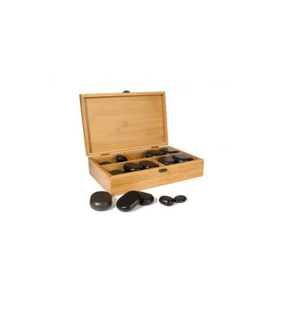 KIT STONE MASSAGE 36 PIETRE MISURE ASSORTITE