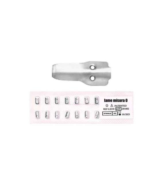 LAME TIPO SAFE PEDICURE MISURA 0  (CONF. 70 PEZZI)