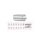 LAME TIPO SAFE PEDICURE MISURA 0,5  (CONF. 70 PEZZI)