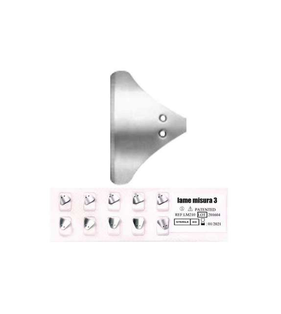 LAME TIPO SAFE PEDICURE MISURA 3 (CONF. 50 PEZZI)