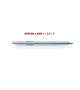 MANICO PER LAME SAFE ACCIAIO INOX A PULSANTE  - MISURA 2/ 2.5/ 3