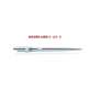 MANICO PER LAME SAFE ACCIAIO INOX A VITE  - MISURA 2/ 2.5/ 3