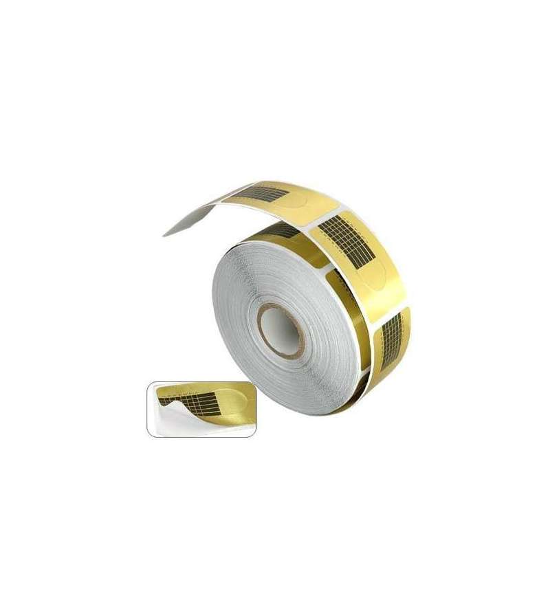 NAIL FORM STANDARD CARTINE RICOSTRUZIONE UNGHIE ORO (500 PEZZI)