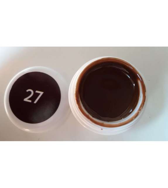 GEL COLOR UV/LED - 27 - MOCCA BROWN 5ML