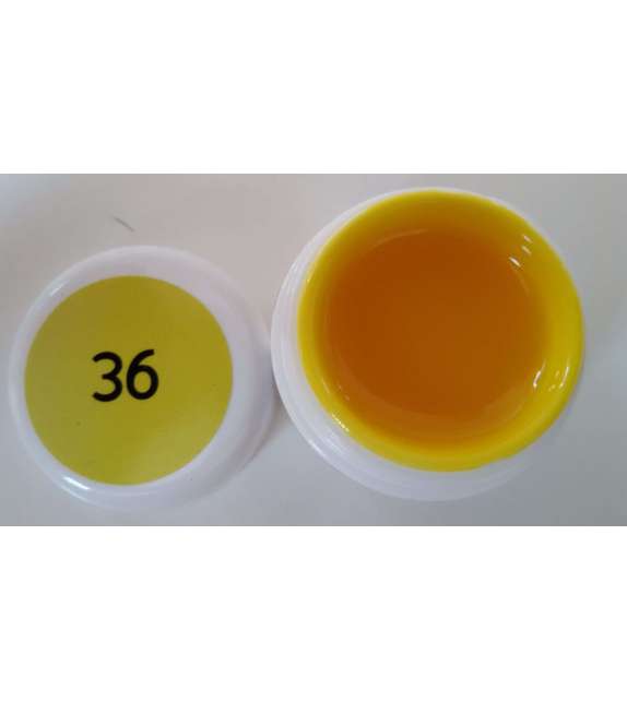 GEL COLOR UV/LED - 36- NEON YELLOW 5ML
