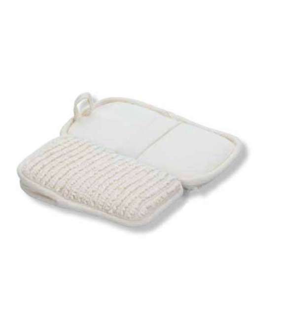 SPUGNA ABRASIVA RETTANGOLARE GRANDE CM16X11,5X2H BENESSERE