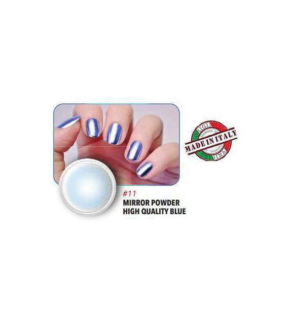 POLVERE EFFETTO SPECCHIO 2G. AZZURRO N.11 HIGH QUALITY BLUE