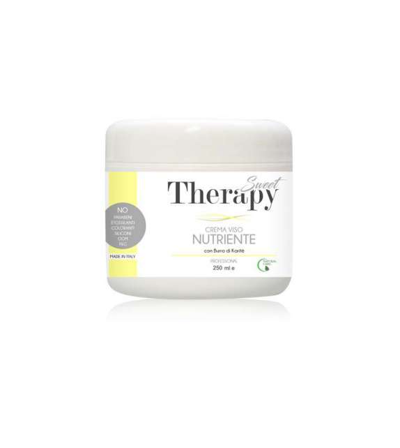 CREMA VISO NUTRIENTE BURRO DI KARITE' THERAPY - bianco- scegli formato
