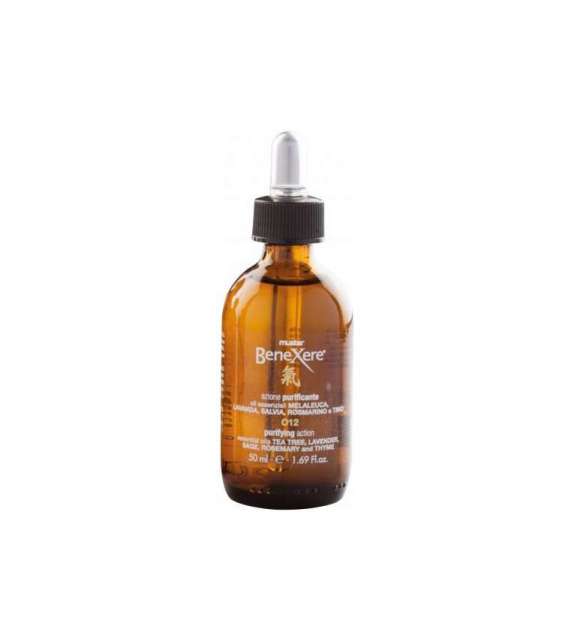 O12 SINERGIA OLI ESSENZIALI AZIONE PURIFICANTE Formula Potenziata BENEXERE 50ML