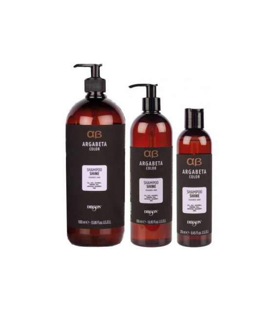 SHAMPOO SHINE ARGABETA COLOR per CAPELLI COLORATI - Scegli il Formato