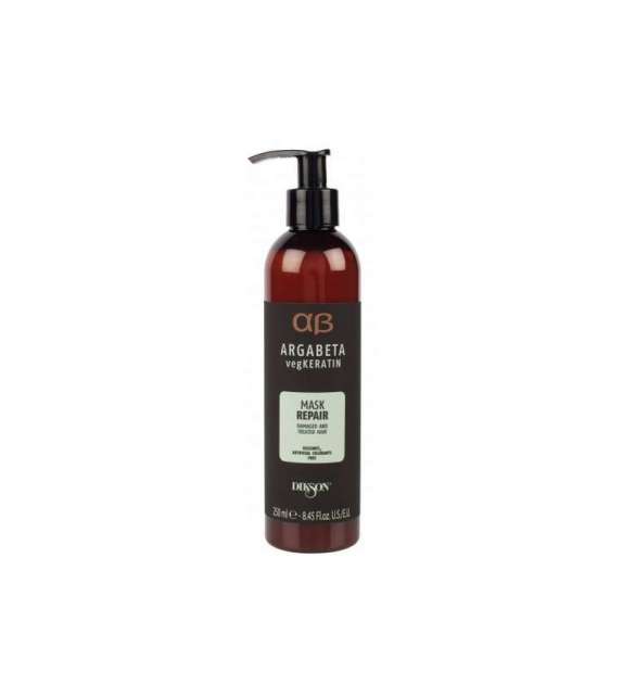 MASCHERA REPAIR MASK ARGABETA vegKERATIN CAPELLI DANNEGGIATI - Scegli il Formato