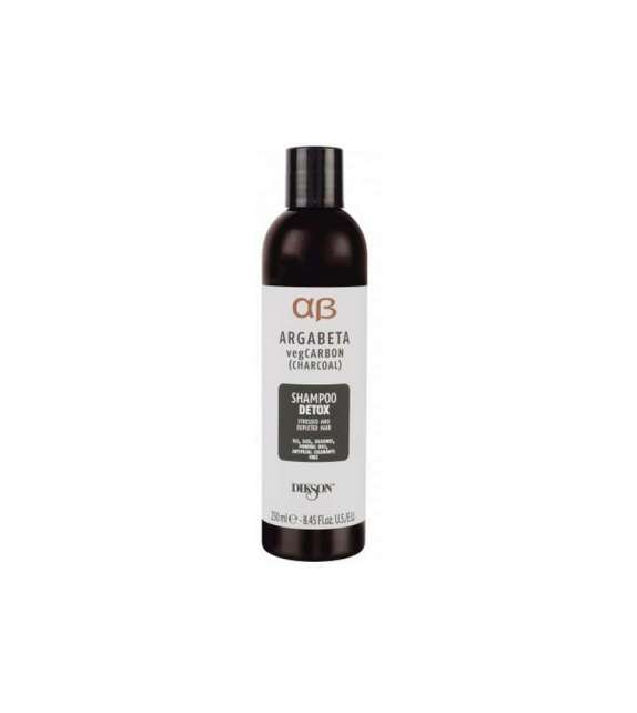 SHAMPOO DETOX ARGABETA vegCARBON CHARCOAL CAPELLI STRESSATI - Scegli il Formato