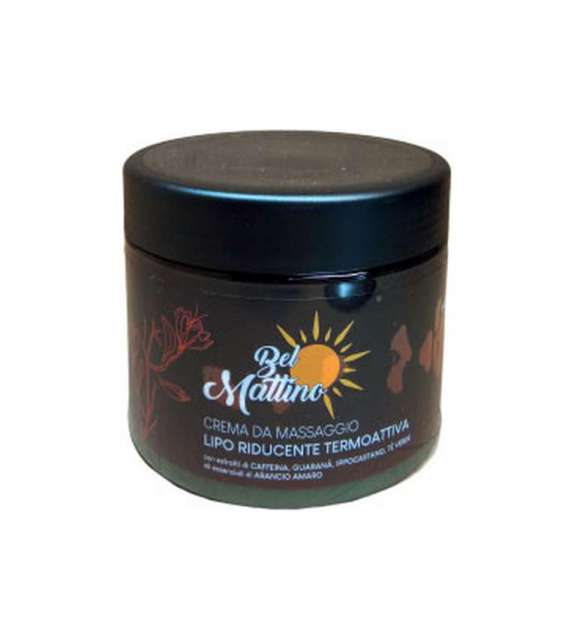CREMA MASSAGGIO LIPO RIDUCENTE TERMOATTIVA BEL MATTINO VASO 500 ML