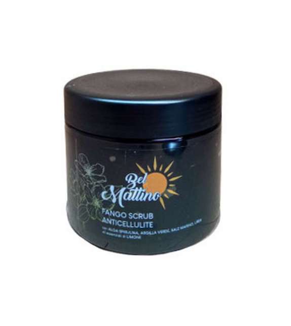 FANGO SCRUB ANTICELLULITE con Sale Marino  BEL MATTINO - vaso 500 ml