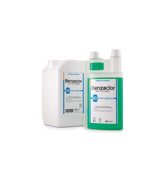 DISINFETTANTE FERRI ALCOLICO CONCENTRATO BENZACLOR CERICHEM 1000 ML