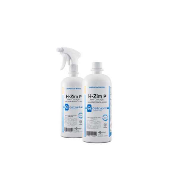 DISINFETTANTE FERRI PLURIENZIMATICO PRONTO ALL'USO H-ZIM P CERICHEM 1000 ML