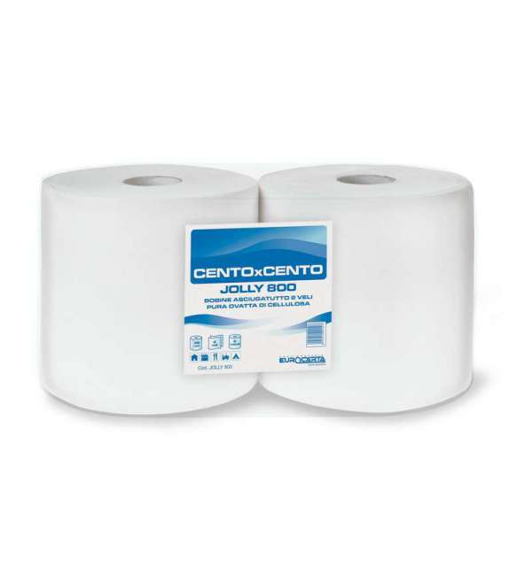BOBINONI JOLLY 800 CELLULOSA (2 ROTOLI)