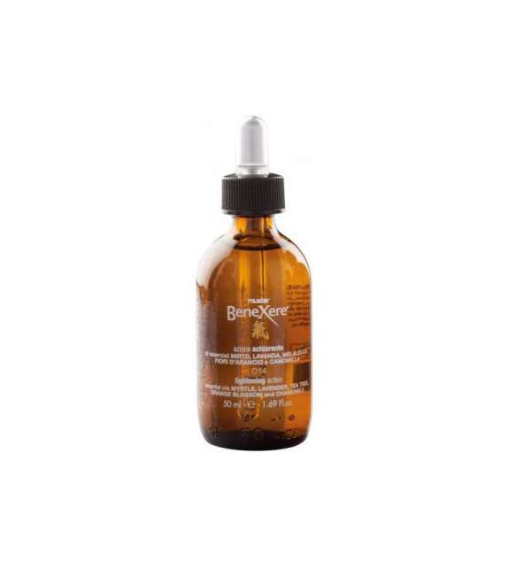 O14 SINERGIA OLI ESSENZIALI AZIONE SCHIARENTE Formula Potenziata BENEXERE 50ML