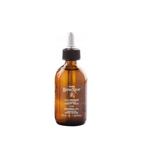 O16 OLIO ESSENZIALE D'ARANCIO AZIONE STIMOLANTE Formula Potenziata BENEXERE 50ML
