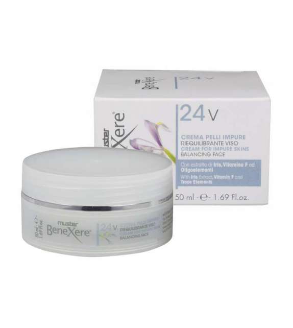 23V - 24V CREMA VISO TRATTAMENTO PELLI IMPURE BENEXERE - Scegli il Formato