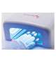 LAMPADA UNGHIE UV MUSTER BLANCHE CON 4 BULBI DA 9W INCLUSI - 36W TOTALI