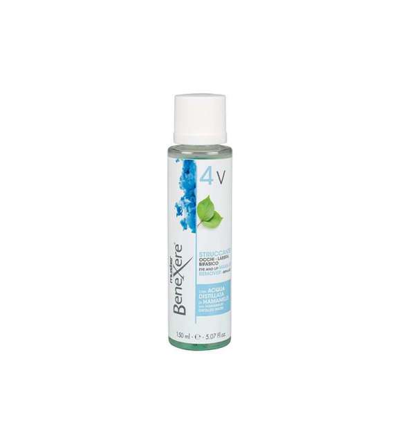 4V STRUCCANTE OCCHI E LABBRA BIFASICO HAMAMELIS BENEXERE 150 ML