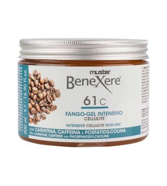 61C FANGO GEL INTENSIVO ANTICELLULITE CON CARNITINA E CAFFEINA BENEXERE 500ML
