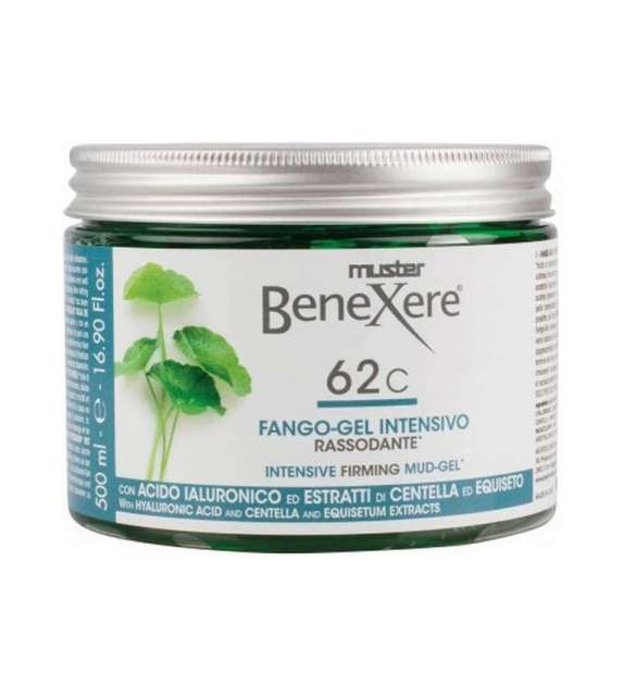 62C FANGO GEL INTENSIVO RASSODANTE ACIDO IALURONICO E CENTELLA BENEXERE 500ML