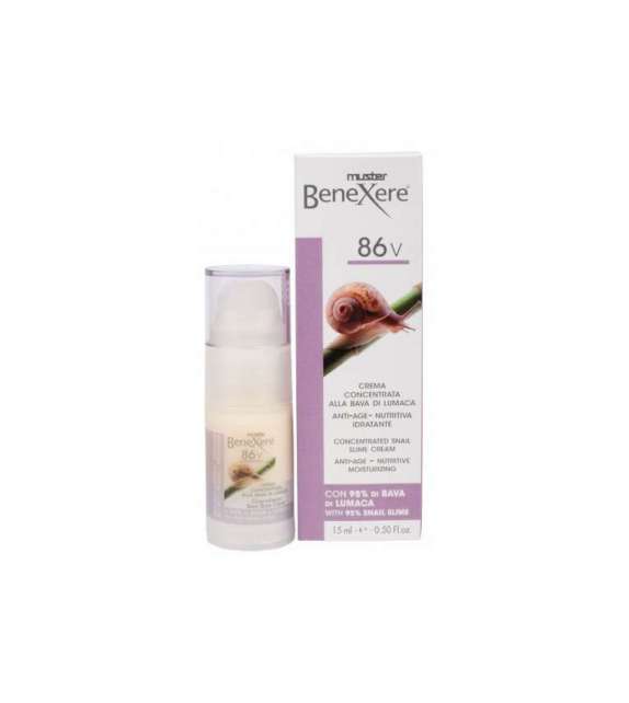 86V CREMA IPER-CONCENTRATA ALLA BAVA DI LUMACA 95% BENEXERE 15 ML