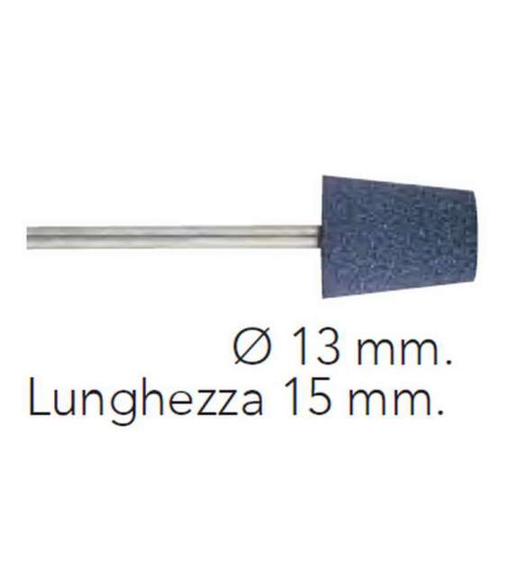 PUNTA FRESA ABRASIVA DIAMETRO 13MM LUNGHEZZA 15MM (1 PZ)