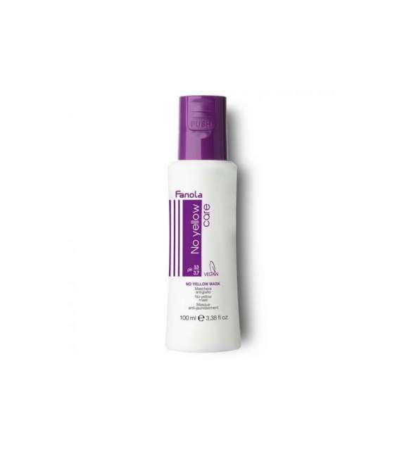 FANOLA MASCHERA ANTIGIALLO NO YELLOW CARE FLACONE 100 ML