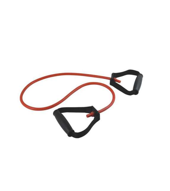 TUBO A RESISTENZA ELASTICA CON MANIGLIE PER RIABILITAZIONE 125cm x 2,5mm - MEDIO