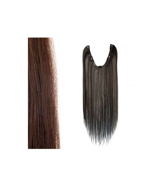 EXTENSION PIASTRABILE 33X50 CON 5 CLIPS COL.2009 CASTANO CHIARO NATURALE