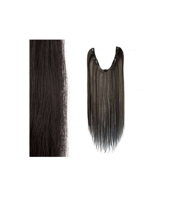 EXTENSION PIASTRABILE 33X50 CON 5 CLIPS COL.4008 CASTANO SCURO