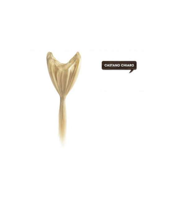 TESSITURA per extension Capelli naturali lisci 1,40mtx50/55cm - colore 6