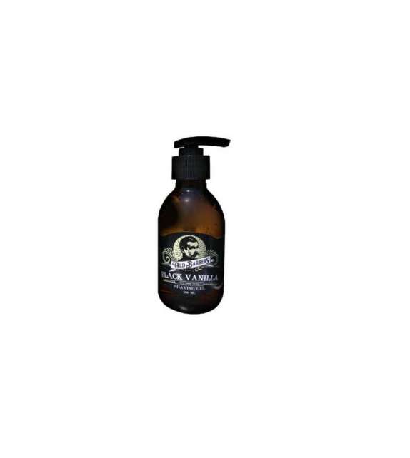 OLD BARBERS GEL RASATURA BLACK VANILLA 200 ML