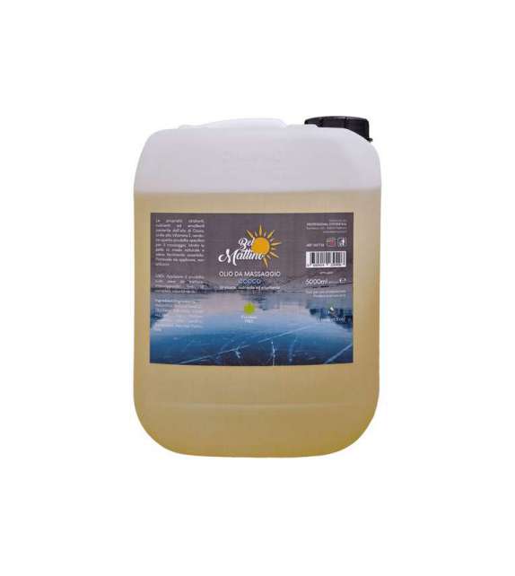 OLIO DA MASSAGGIO BEL MATTINO TANICA 5 LITRI - Scegli la fragranza