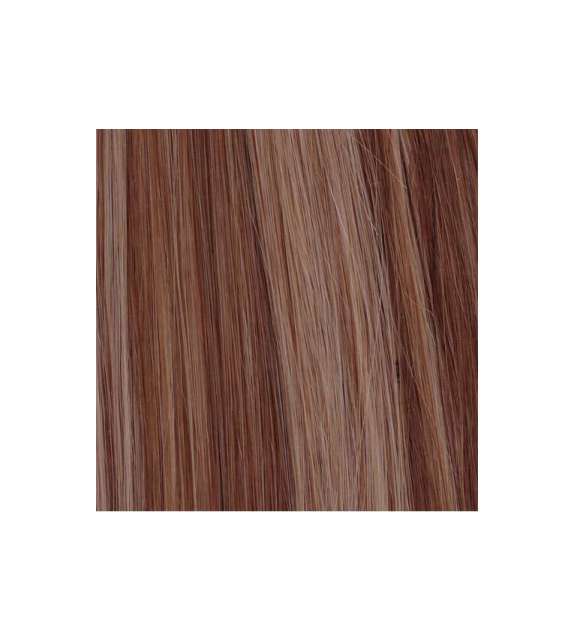 EXTENSION CHERATINA Capelli naturali 20 ciocche LISCI -MECHATO col 12/DB2 scegli
