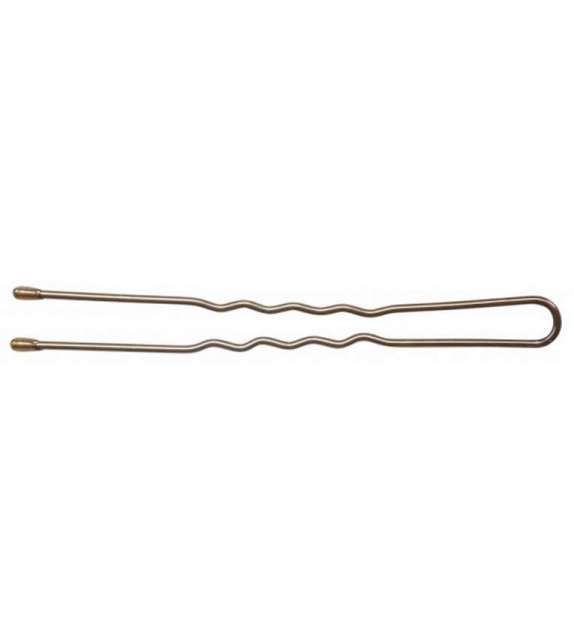 FORCINE INVISIBILI ONDULATE CASTANE CM 5,5 GR. 400