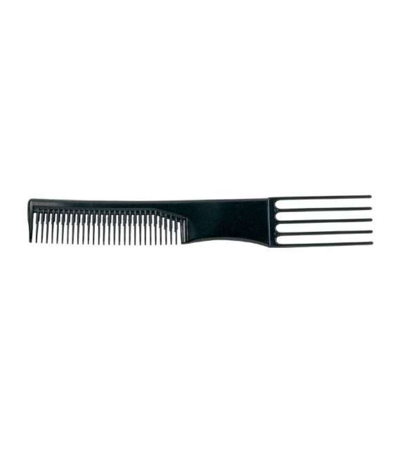 PETTINE A FORCHETTA CON DENTI SEGHETTATI NERO FORK STYLE