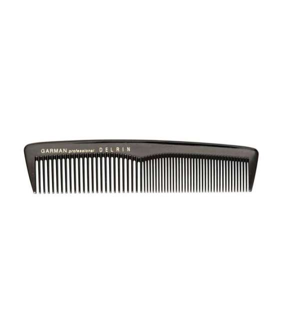 PETTINE TASCABILE UOMO GERMAN PROFESSIONAL DELRIN NERO