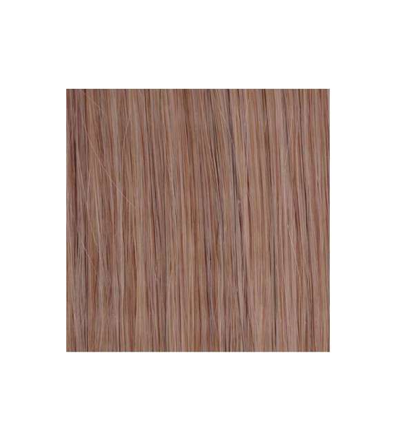 EXTENSION CHERATINA Capelli naturali 20 ciocche LISCI -col. DB2 -scegli lungh.