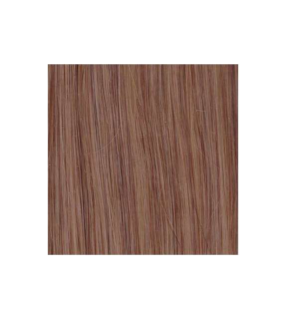 EXTENSION CHERATINA Capelli naturali 20 ciocche LISCI -col. DB4 -scegli lungh.