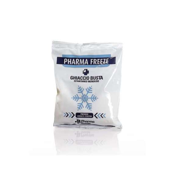 GHIACCIO ISTANTANEO SINTETICO MONOUSO PHARMA FREEZE SACCO GELO PE 14x18 cm -5°C