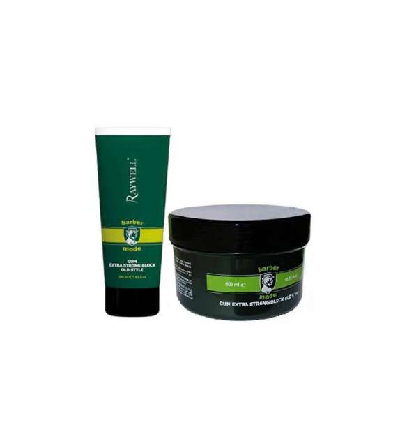 GEL EXTRA FORTE Gum Block Old Style RAYWELL BARBER MODE - Scegli il Formato