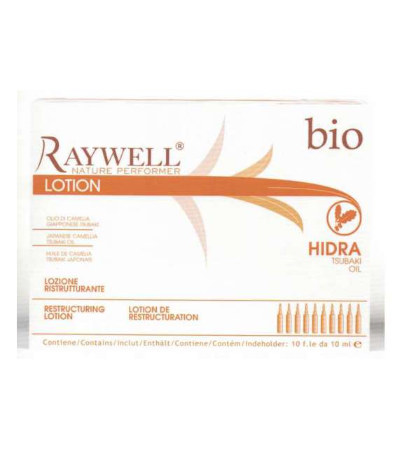 LOZIONE BIO RISTRUTTURANTE RAYWELL HIDRA - 10 fiale da 10ml