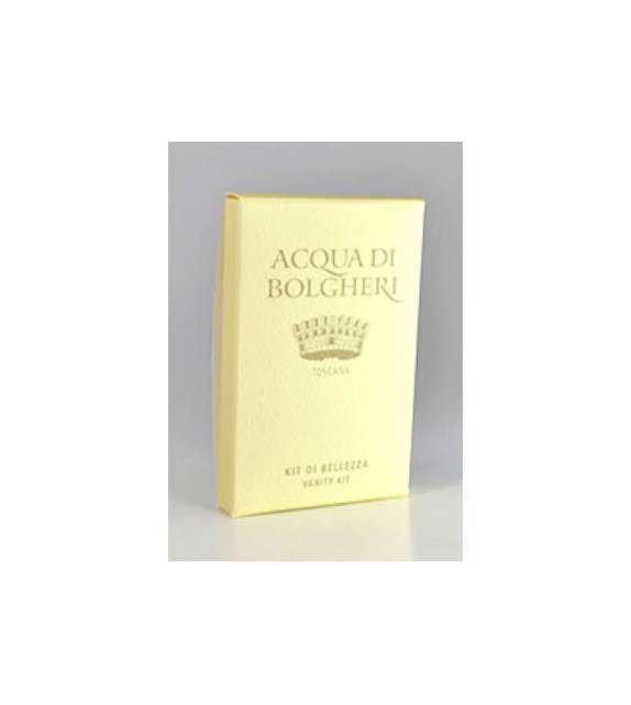 "ACQUA DI BOLGHERI" SET VANITY ( dischetti struccanti + cotton fiocc) ASTUCCIO