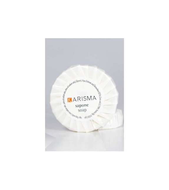 SAPONETTA TONDA PLISSETTATA "KARISMA" 20GR