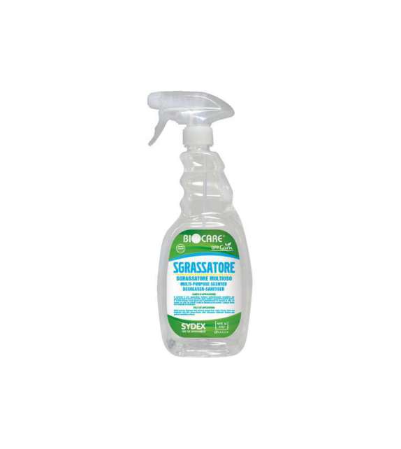 SGRASSATORE MULTIUSO PROFUMATO SUPERFICI SYDEX Biocare CAM Flacone Spray 750 ml