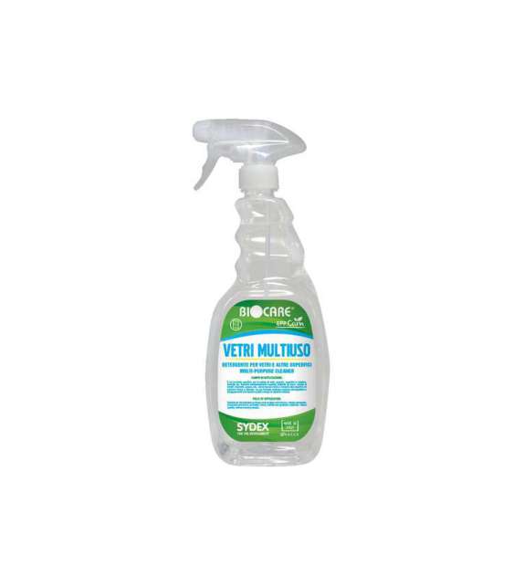 DETERGENTE MULTIUSO VETRI e SUPERFICI SYDEX Biocare CAM Flacone Spray 750 ml